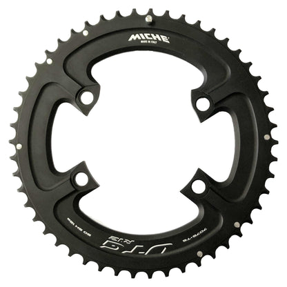 MICHE UTG R81 12 Speed Chainring, Outer Chrainring Including Chainring Outer Nuts, Black, 54t