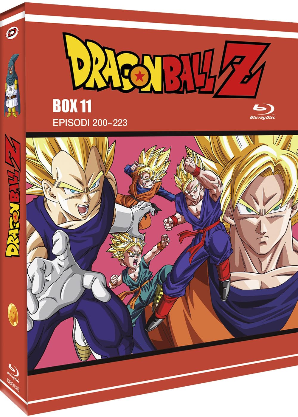 Dragon Ball Z Box #11 (3 Blu-Ray) (Eps.200-223) - (Italian Import)