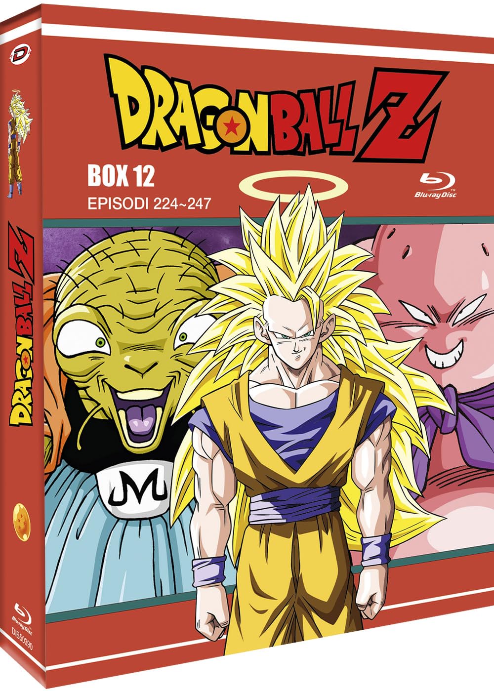 Dragon Ball Z Box #12 (3 Blu-Ray) (Eps.224-247) - (Italian Import)