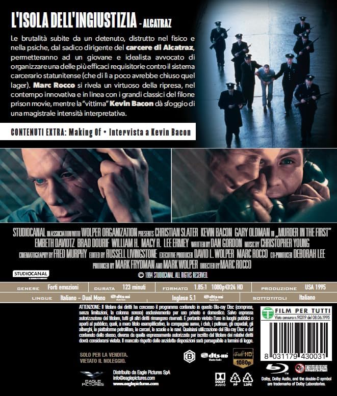 Blu-Ray Isola Dell'ingiustizia (L') - Alcatraz