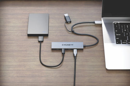 Unite 4-in-1 USB-C a USB-C Hub