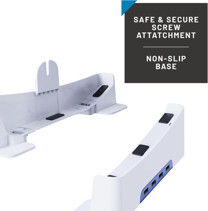 STEALTH PS5 Slim Horizontal Stand - Compatible with both Disc and Digital versions of the PS5 Slim Console