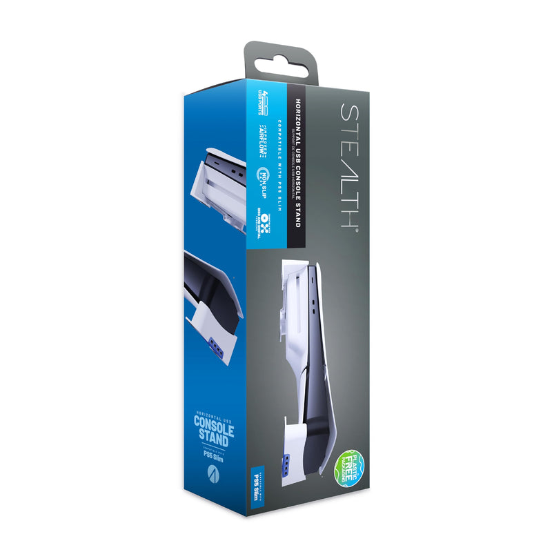STEALTH PS5 Slim Horizontal Stand - Compatible with both Disc and Digital versions of the PS5 Slim Console