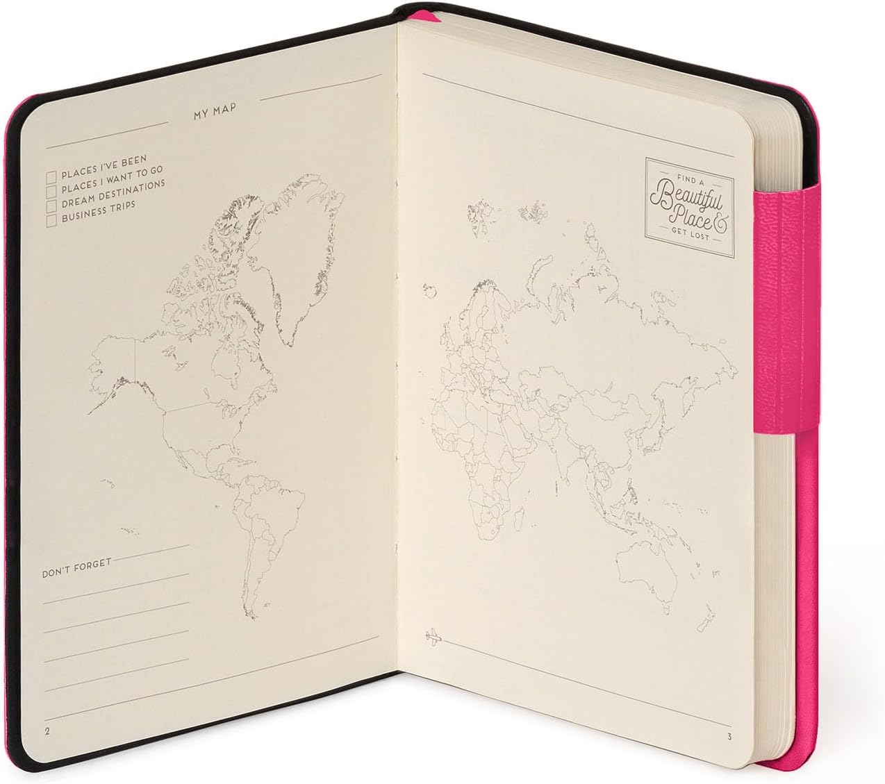 Legami - My Notebook, 6 mm ruled notebook, Raspberry, Small, FSC certified paper, 192 pages, soft cover, elastic closure, 9.5 x 13.5 cm