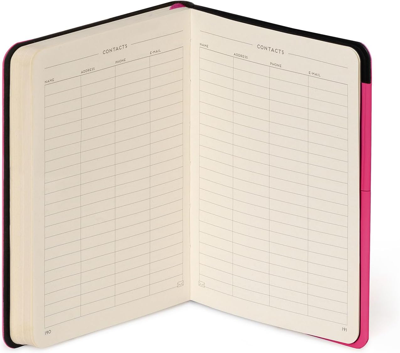 Legami - My Notebook, 6 mm ruled notebook, Raspberry, Small, FSC certified paper, 192 pages, soft cover, elastic closure, 9.5 x 13.5 cm
