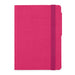 Legami - My Notebook, 6 mm ruled notebook, Raspberry, Small, FSC certified paper, 192 pages, soft cover, elastic closure, 9.5 x 13.5 cm