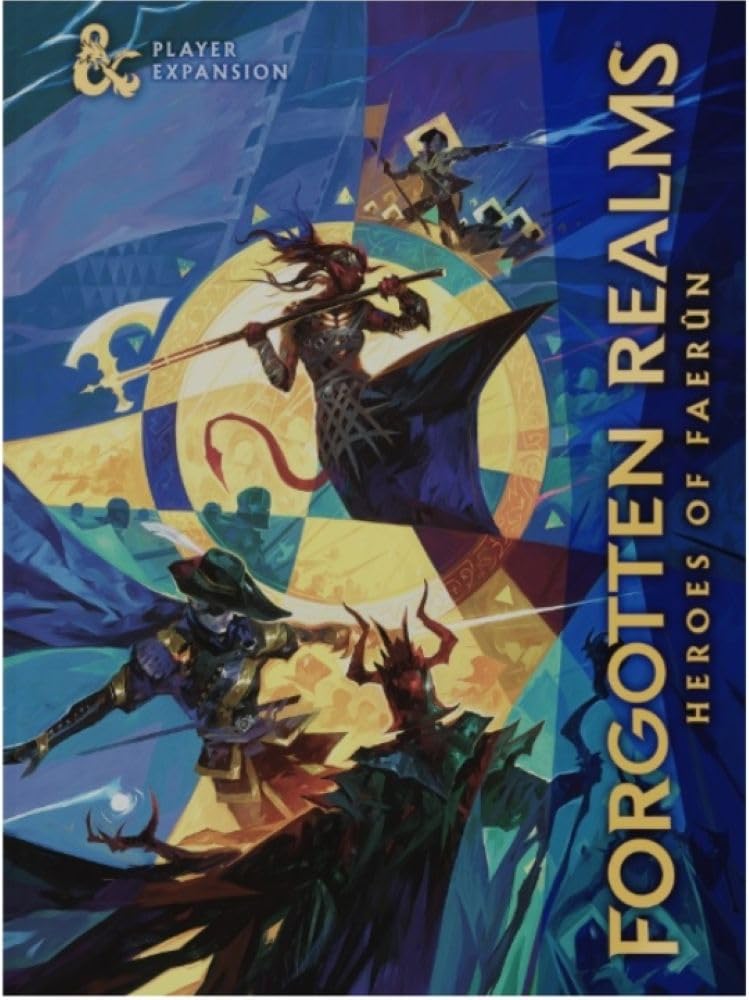 Dungeons & Dragons: Forgotten Realms: Heroes of Faerun Book (Limited Edition Alternate Cover
