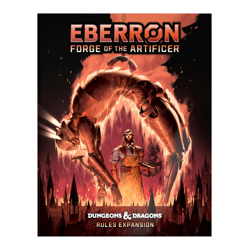 Dungeons & Dragons Eberron: Forge of The Artificer (Alternative Cover Book