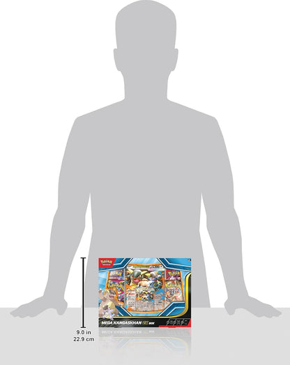 Pokémon TCG: Mega Kangaskhan ex Box (1 Foil Promo Card, 1 Oversize Lenticular Promo Card & 4 Booster Packs
