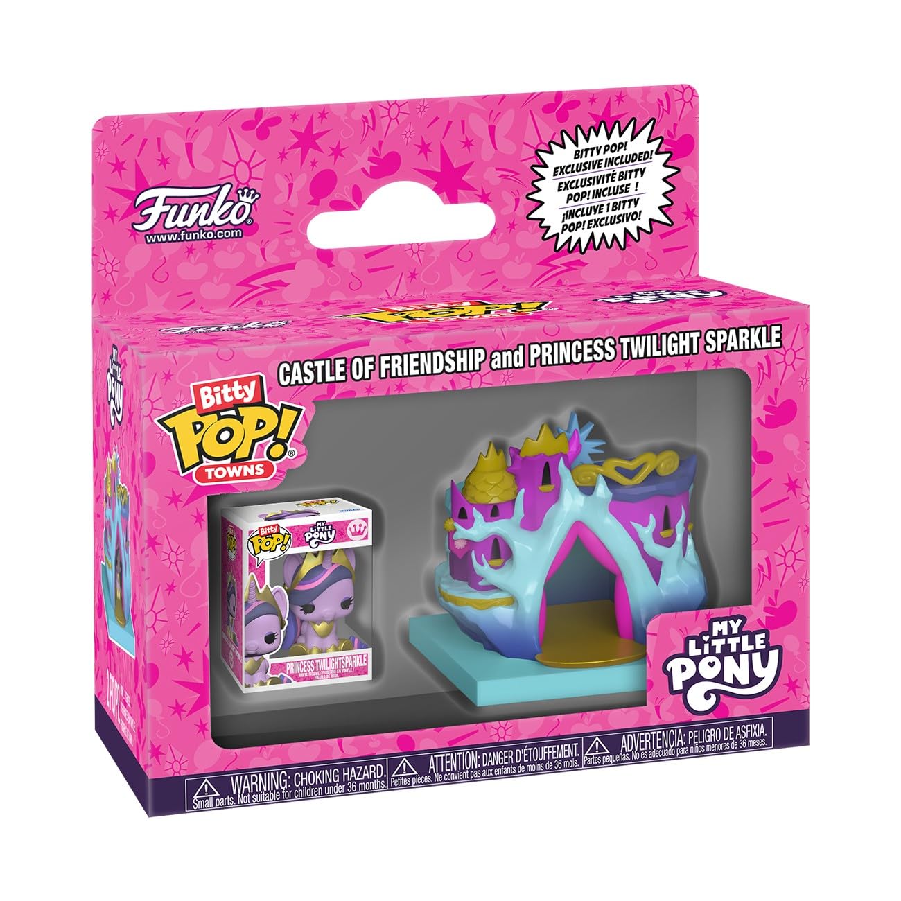 Funko Bitty POP! Town: My Little Pony - Castle of Friendship - Collectable Vinyl Figure - Gift Idea - Official Merchandise - Toys For Kids & Adults - Model Figure for Collectors and Display