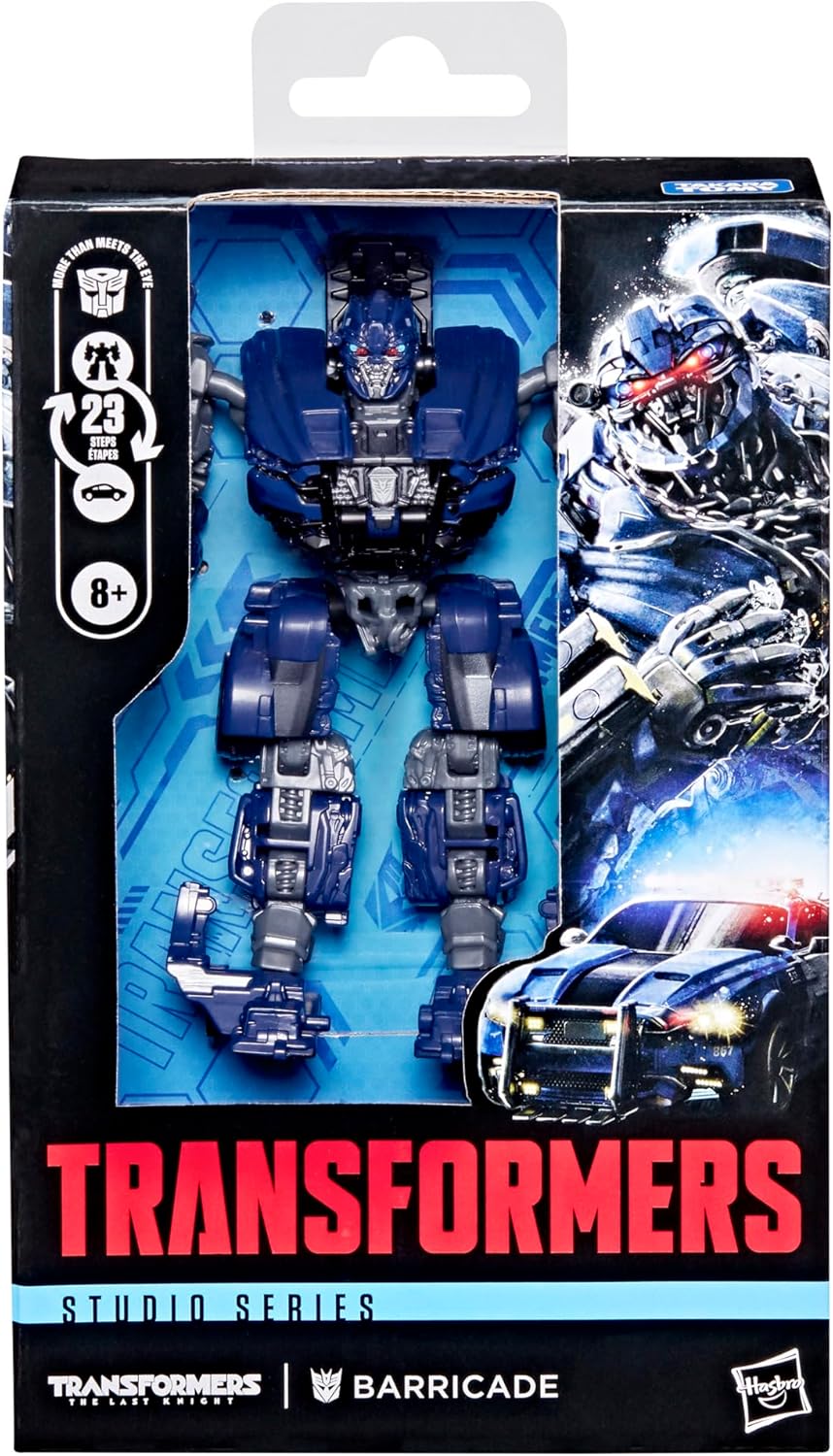 Transformers Studio Series The Last Knight Deluxe Class Barricade Action Figure