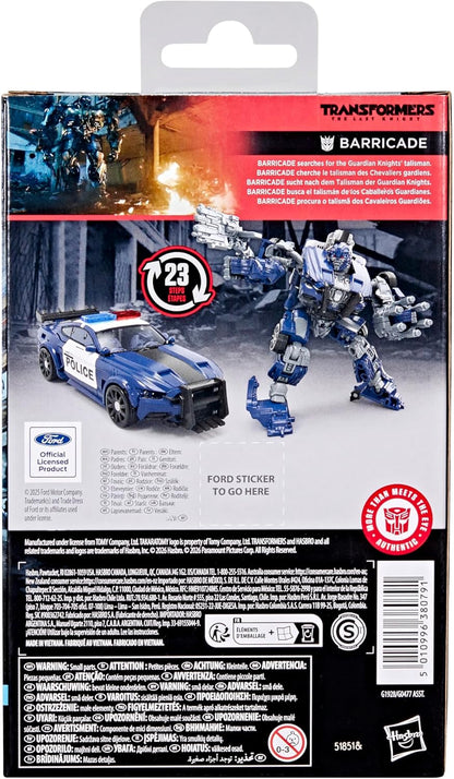 Transformers Studio Series The Last Knight Deluxe Class Barricade Action Figure