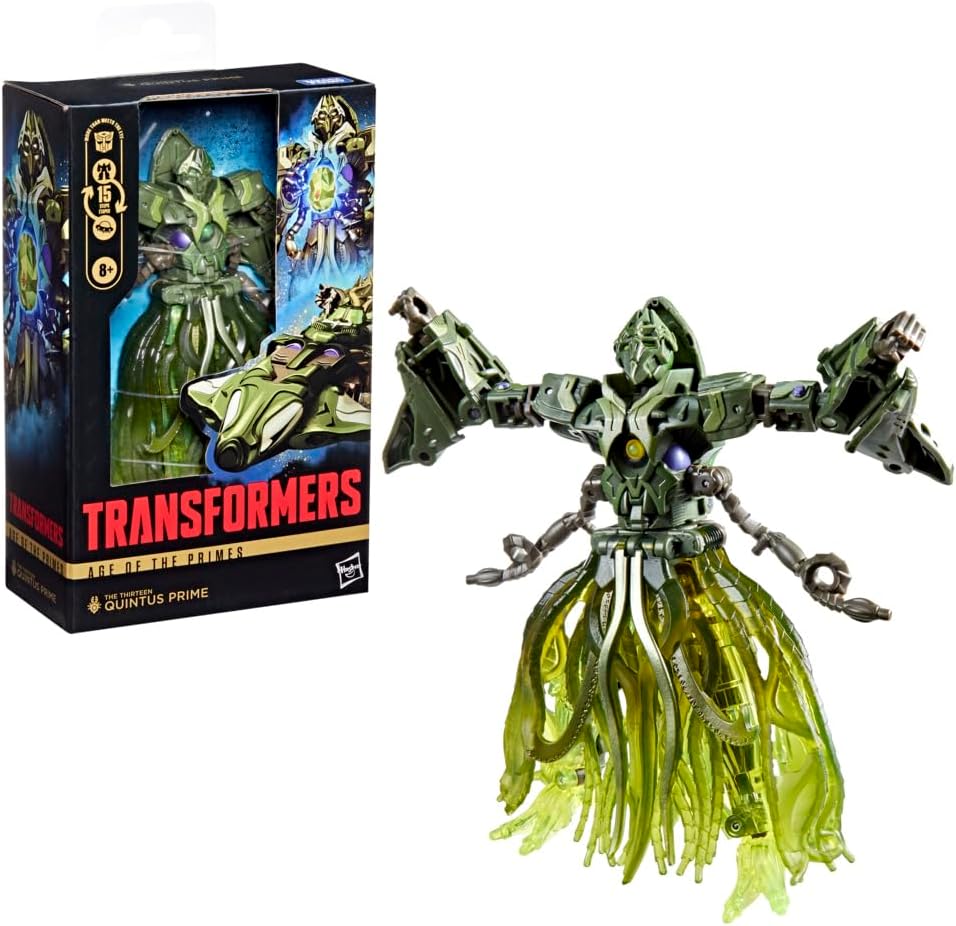 Transformers Age of the Primes Deluxe Class The Thirteen Quintus Prime Action Figure