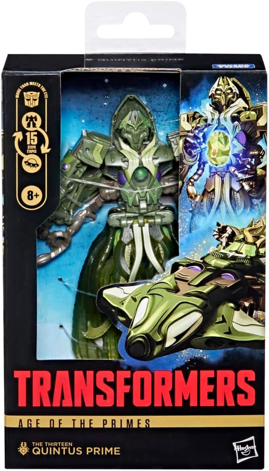 Transformers Age of the Primes Deluxe Class The Thirteen Quintus Prime Action Figure
