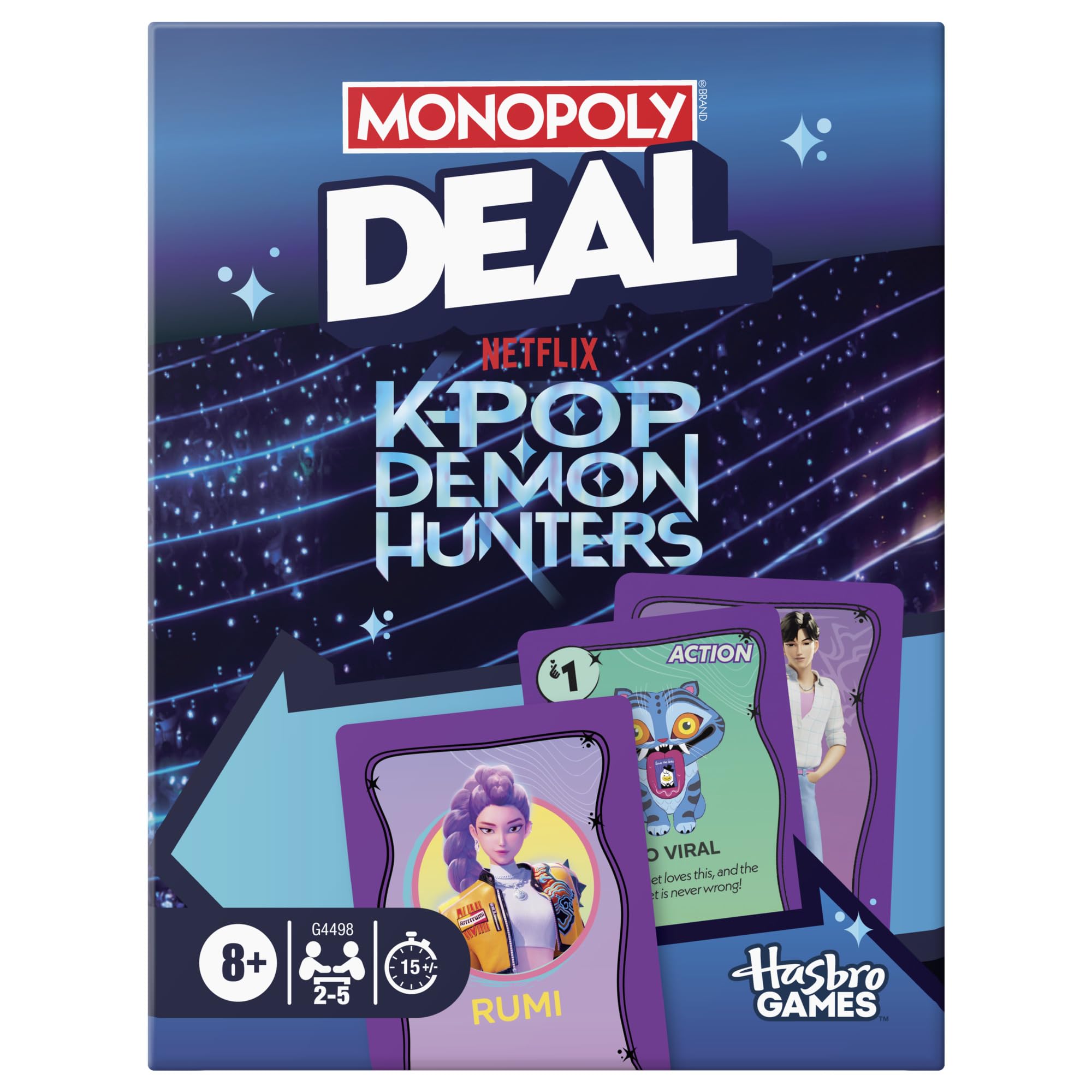 Monopoly Deal: KPop Demon Hunters Card Game