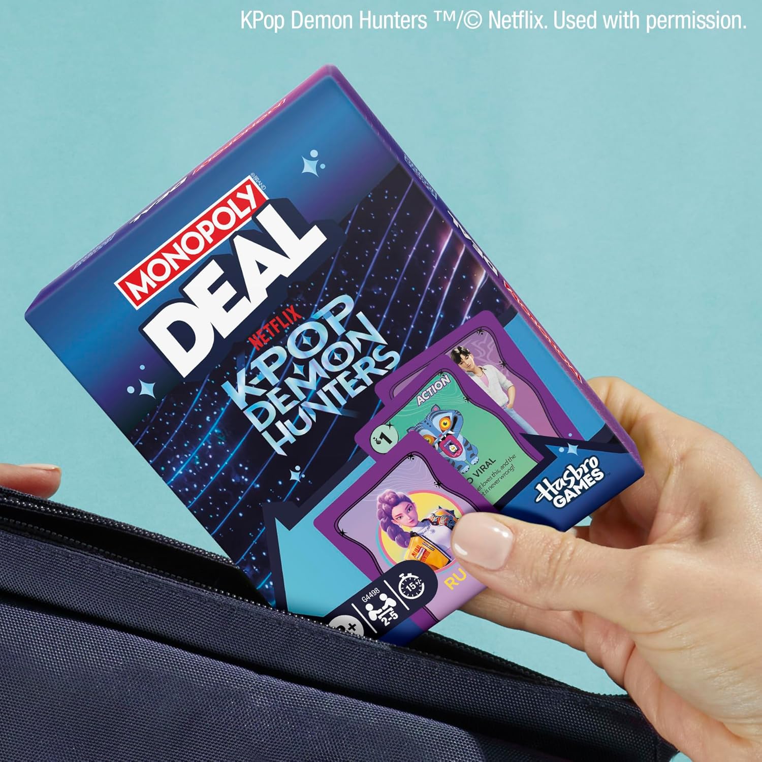 Monopoly Deal: KPop Demon Hunters Card Game