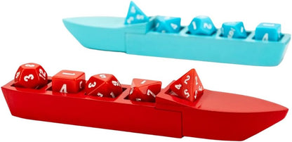 Fanroll Battleship Search and Destroy Board Game, Launch Dice to Sink Enemy Subs!
