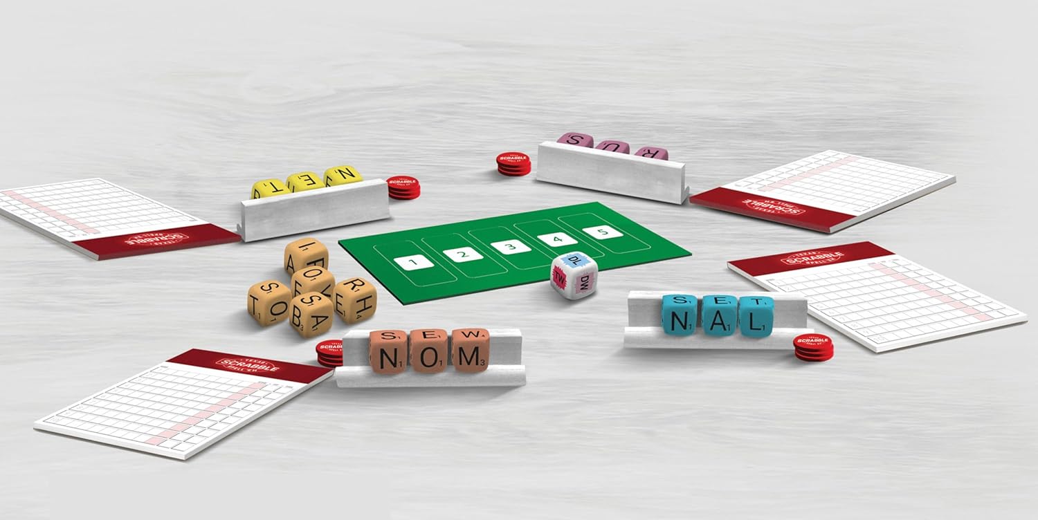 Fanroll Hasbro Game Scrabble Texas Spell Em