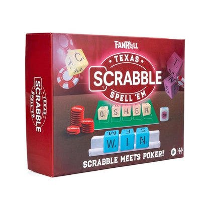 Fanroll Hasbro Game Scrabble Texas Spell Em