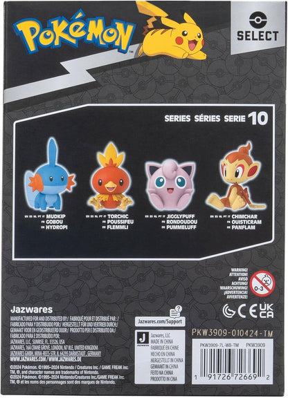 Pokémon Pokemon Select Vinyl Figuur 10 cm Chimchae PKW3909 - Bruin - Officieel speelgoedfiguur en verzamelobject voor kinderen vanaf 4 jaar