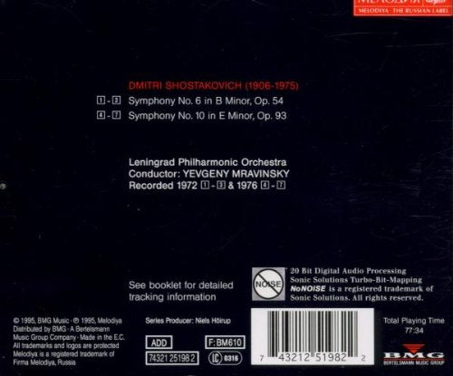 Mrawinsky-Edition Vol. 9 (Aufnahmen 1972 / 1976)