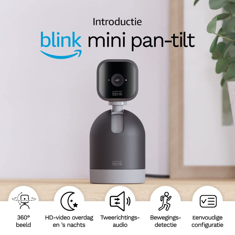 Blink - Mini Pan-Tilt Camera - Black