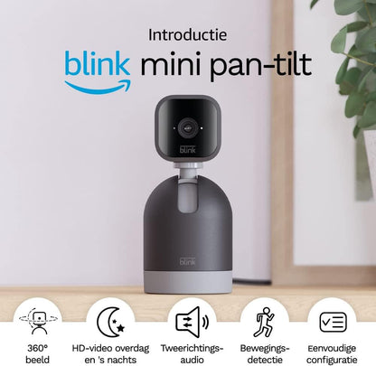 Blink - Mini Pan-Tilt Camera - Black
