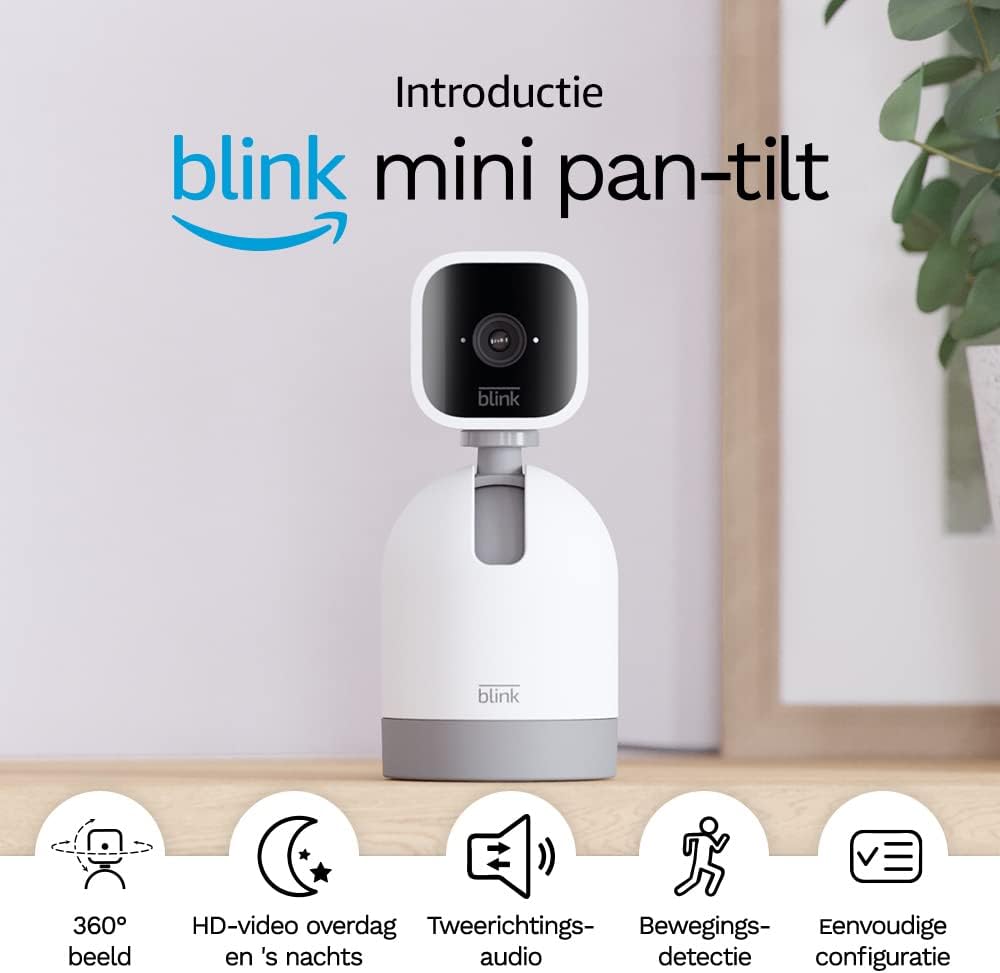 Blink - Mini Pan-Tilt Camera - White