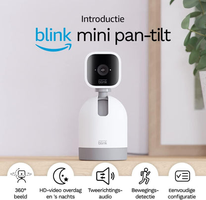 Blink - Mini Pan-Tilt Camera - White