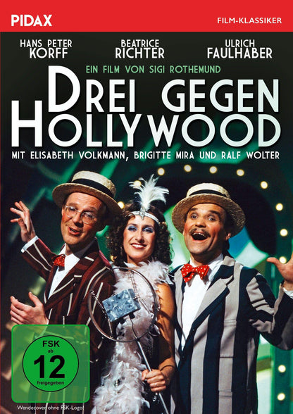 Drei gegen Hollywood / Turbulente Komödie mit absoluter Starbesetzung (Pidax Film-Klassiker)