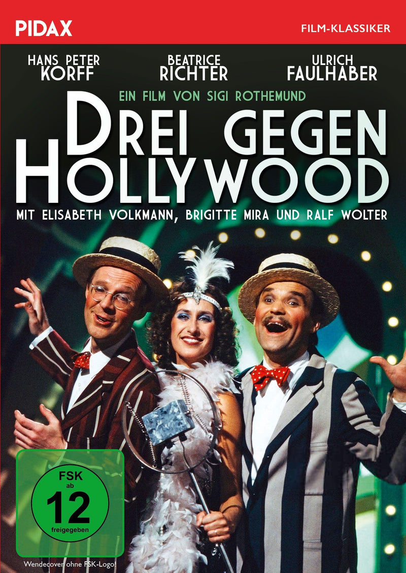 Drei gegen Hollywood / Turbulente Komödie mit absoluter Starbesetzung (Pidax Film-Klassiker)