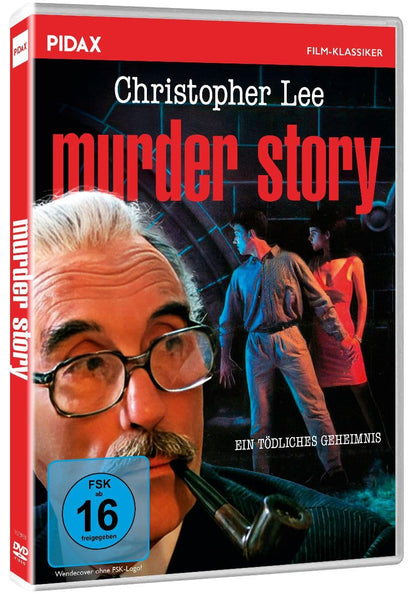 Murder Story - Ein tödliches Geheimnis / Packender Eurokult-Thriller mit Sir Christopher Lee (Pidax Film-Klassiker