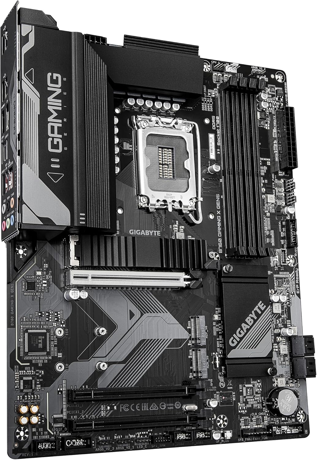 GIGABYTE B760 GAMING X GEN5 Motherboard - Supports 14th Gen. Intel Core CPUs, 8+1+1 phases VRM, up to 5600MHz DDR5, 3xPCIe 4.0 M.2, 2.5 GbE LAN, USB 3.2 Gen 2