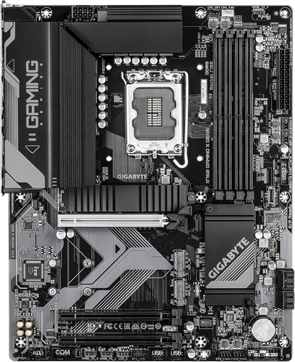 GIGABYTE B760 GAMING X GEN5 Motherboard - Supports 14th Gen. Intel Core CPUs, 8+1+1 phases VRM, up to 5600MHz DDR5, 3xPCIe 4.0 M.2, 2.5 GbE LAN, USB 3.2 Gen 2
