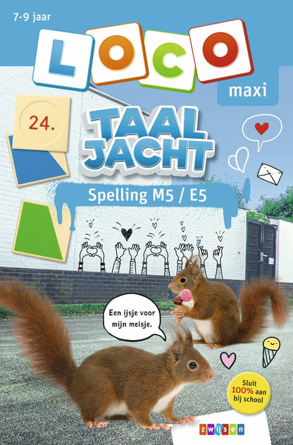 Loco - Oefenboekje Loco Maxi Taaljacht  Spelling M5 - E5