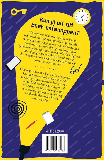 Escape boek: Kraak de codes en puzzel je door het verhaal