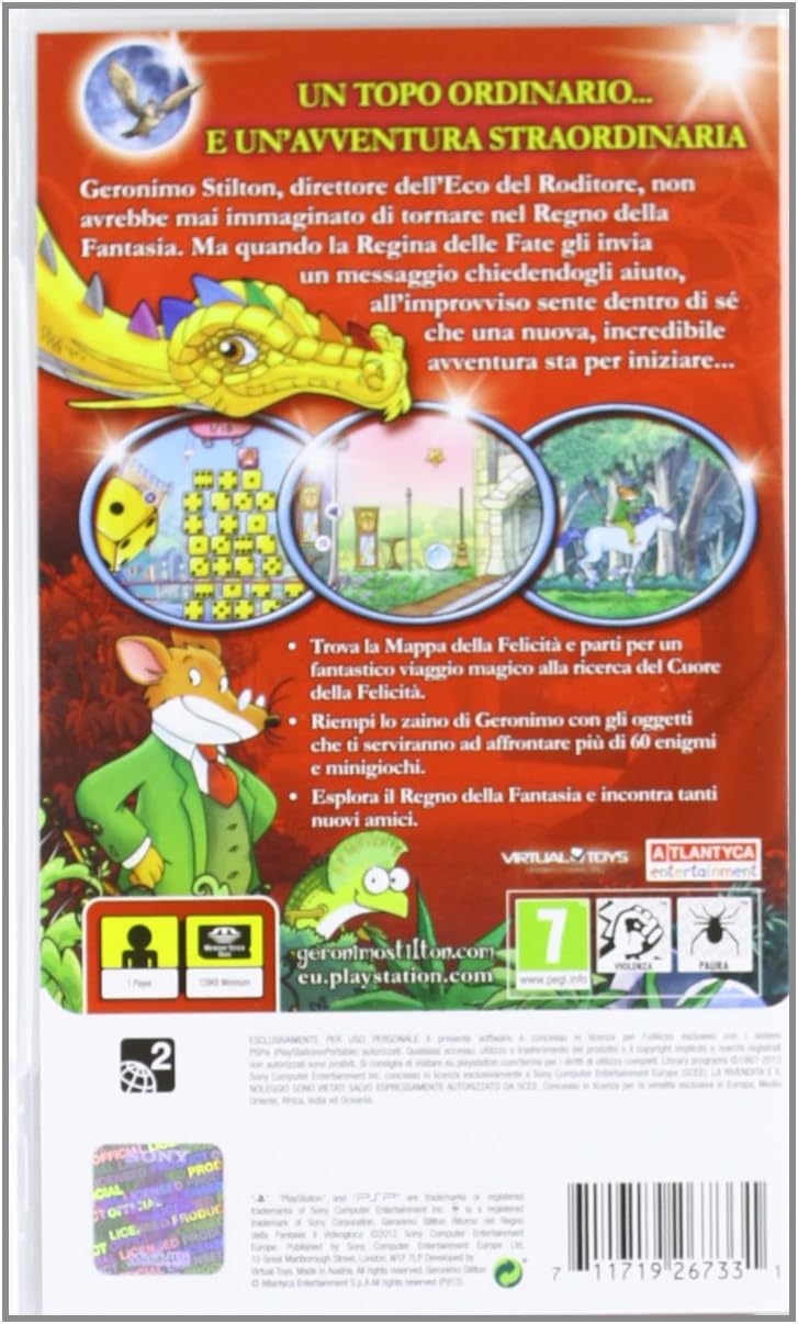 Geronimo Stilton 2: Regno Della Fantasia
