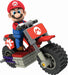 K'Nex - Statuetta di Supermario, Luigi in Moto
