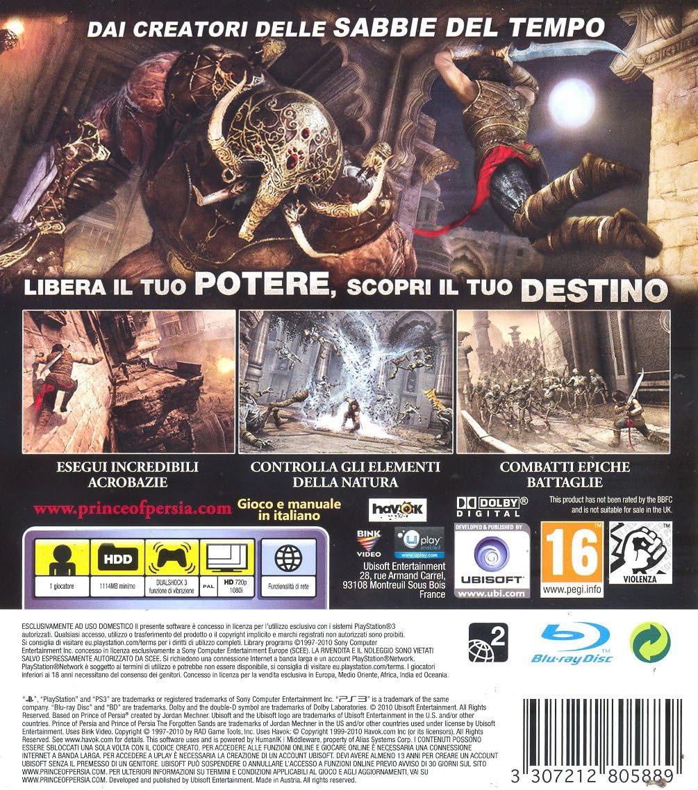 Prince of Persia Le Sabbie Dimenticate