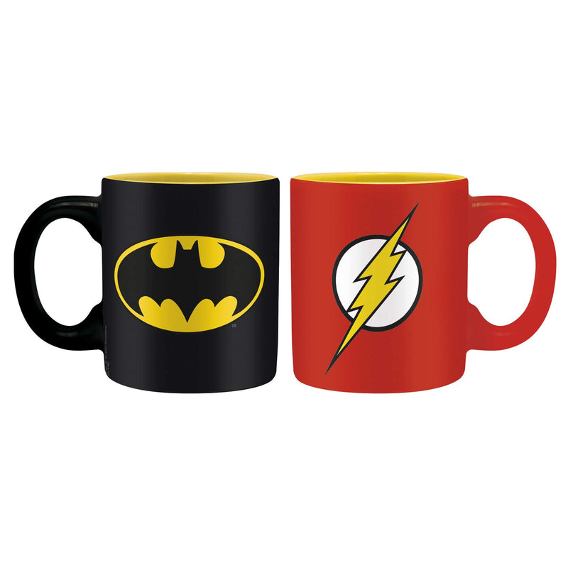 Dc Comics - Batman & Flash (Set 2 Tazze Espresso 110 Ml
