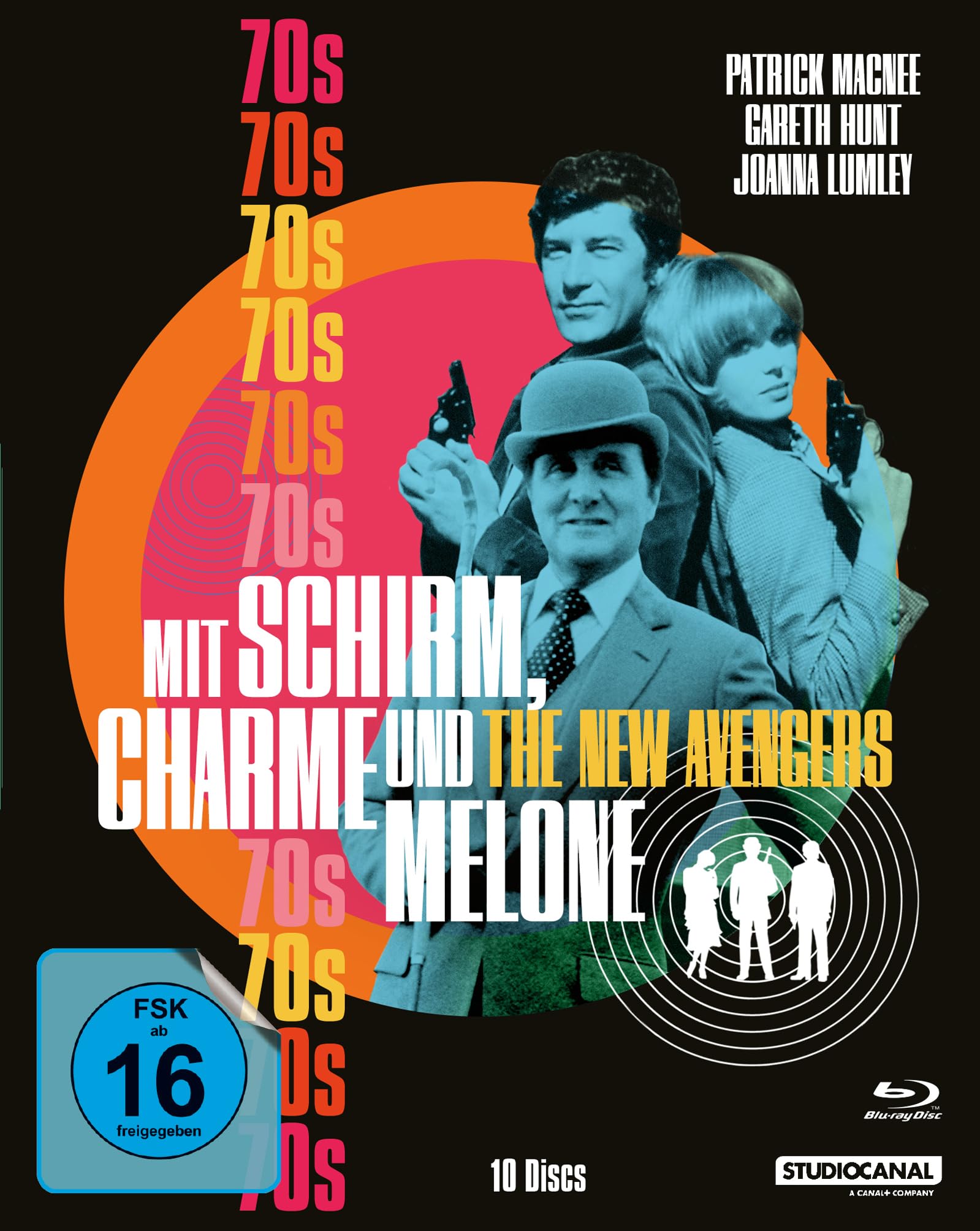 Mit Schirm, Charme und Melone - Die 70s (10 Blu-rays