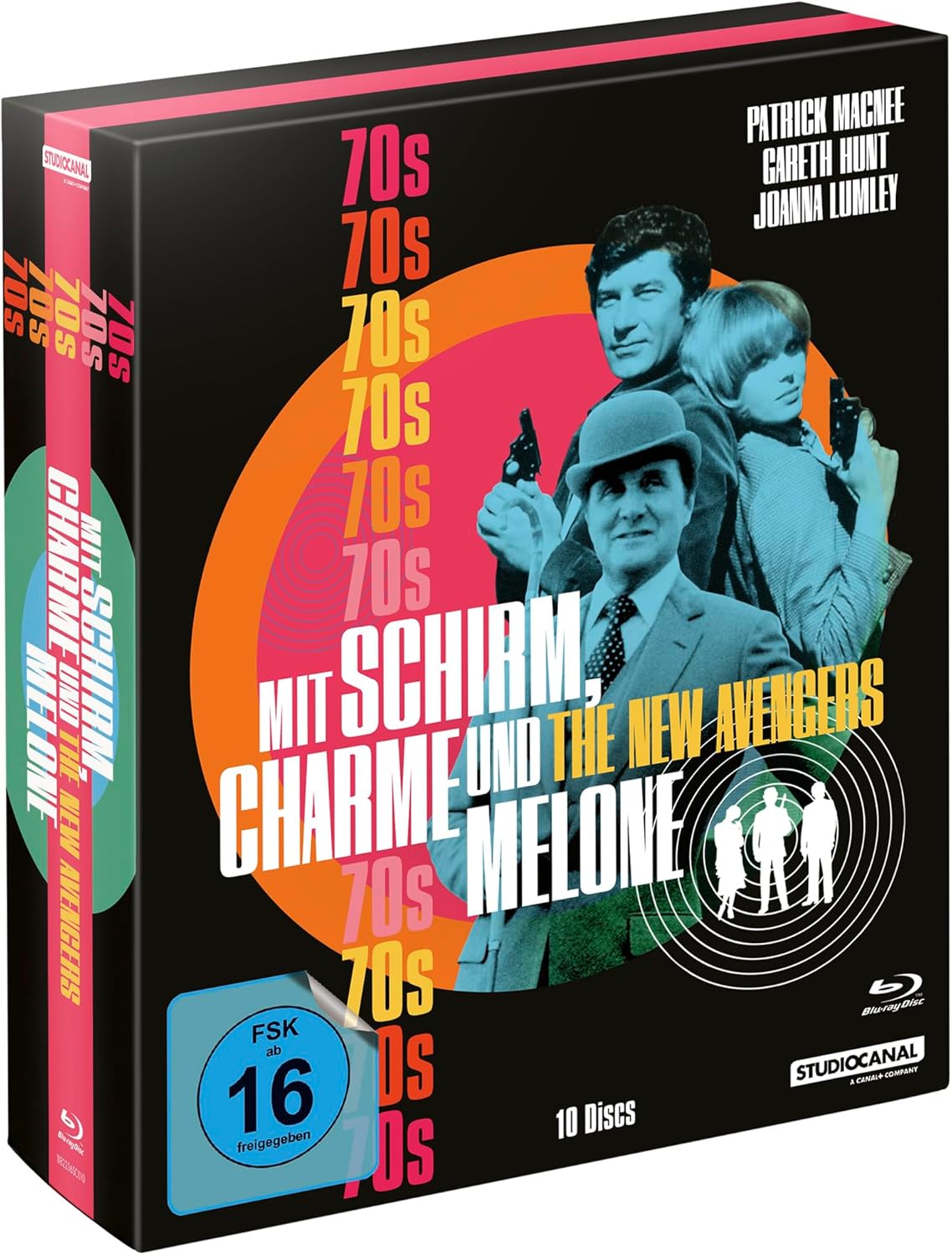 Mit Schirm, Charme und Melone - Die 70s (10 Blu-rays