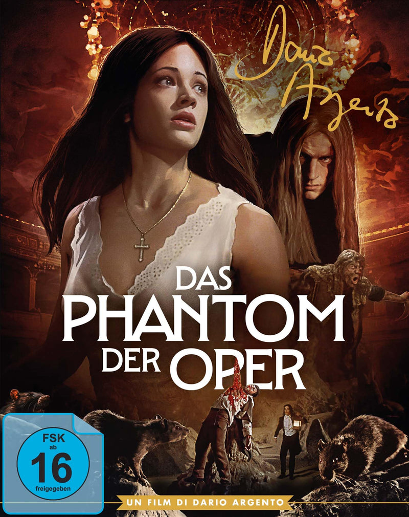 Das Phantom der Oper (Dario Argento) (Mediabook, 4K-UHDs+2 Blu-rays