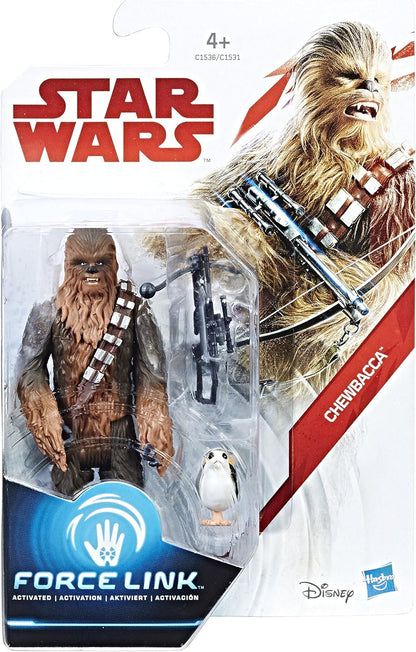 Star Wars - Chewbacca Personaggio Action Figure Con Accessori E Tecnologia Forcelink Episodio 8 Gli Ultimi Jedi
