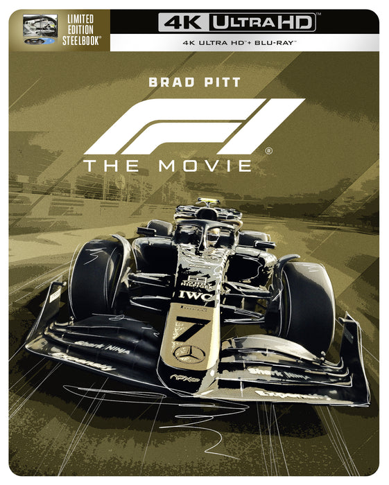 F1 The Movie Limited Edition 4K UHD Steelbook (Vintage)