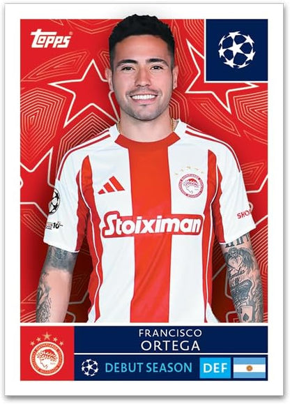 Champions League Sticker 25/26 - Mega Booster Pack (Enthält 67 Aufkleber