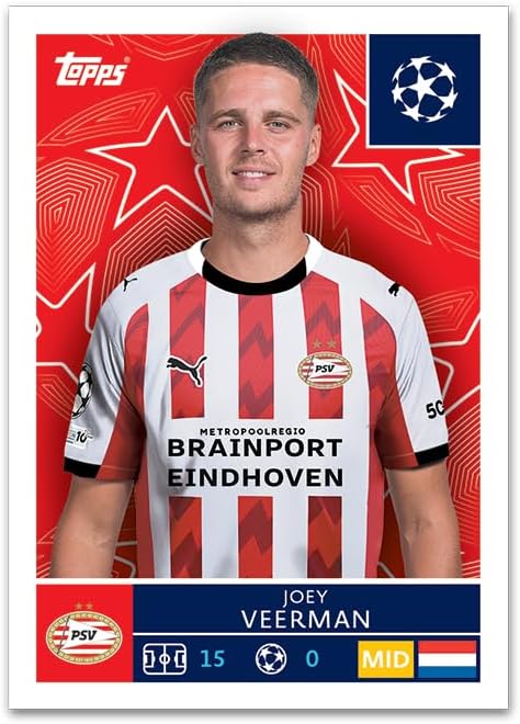 Champions League Sticker 25/26 - Mega Booster Pack (Enthält 67 Aufkleber