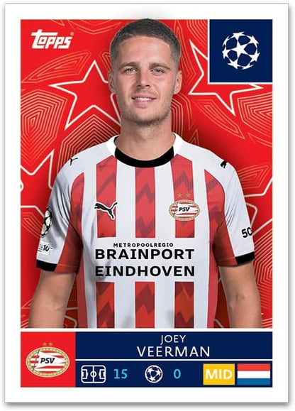 Champions League Sticker 25/26 - Mega Booster Pack (Enthält 67 Aufkleber