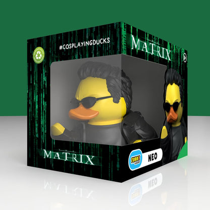 TUBBZ Boxed Edition: The Matrix - Neo Cosplaying Rubber Duck Vinyl Figure