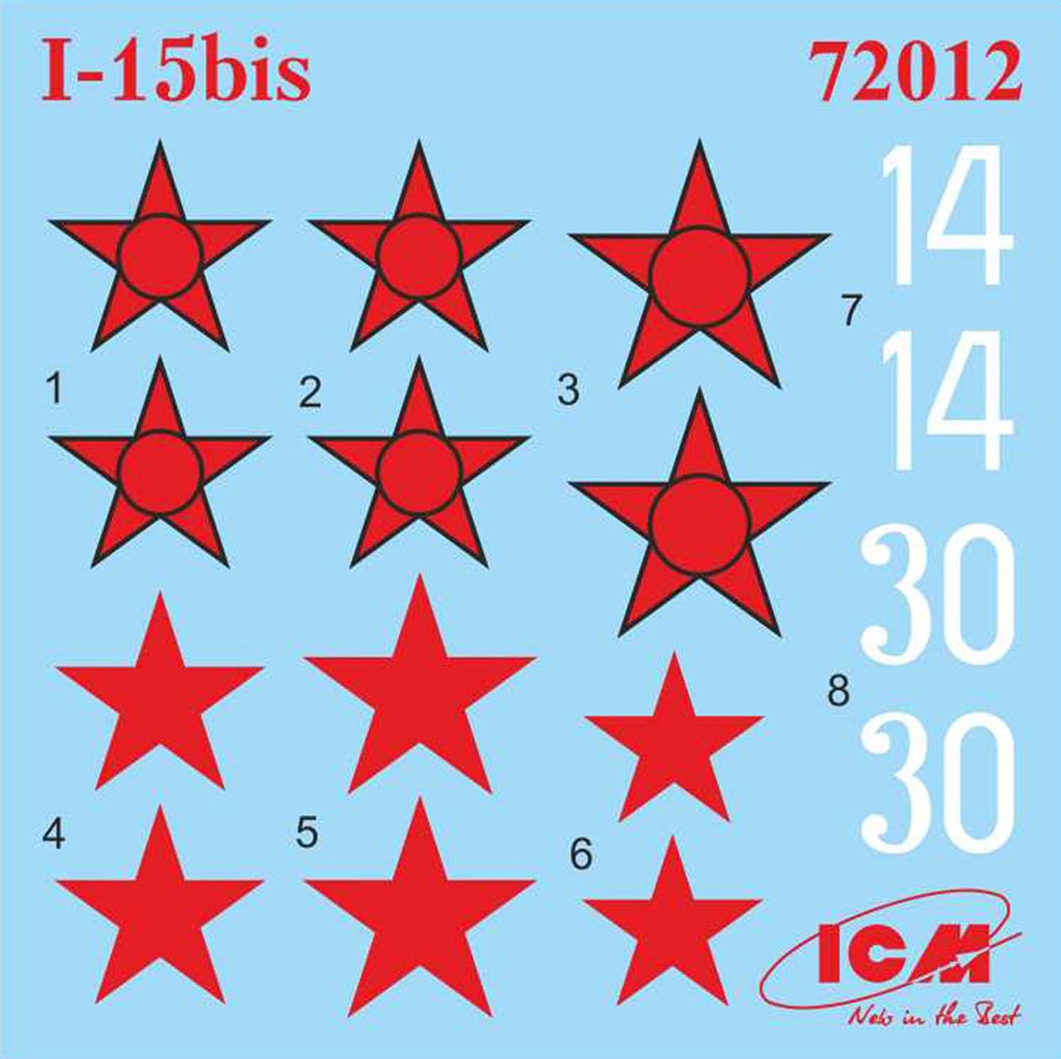 ICM 72012 - I-15 bis, la seconda guerra mondiale sovietica caccia biplano
